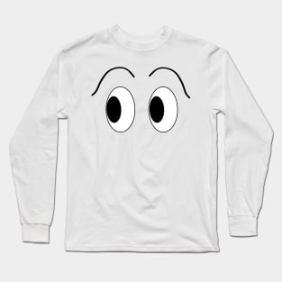 Eyes - face. Long Sleeve T-Shirt